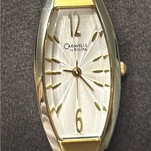 Caravelle by Bulova Gold and Silver Watch
